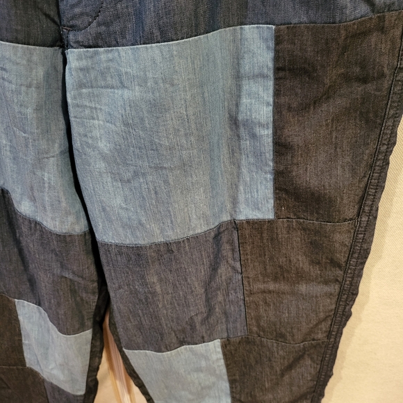 COMME DES GARCONS SHIRT Cotton Patchwork Pants - Picture 4 of 8